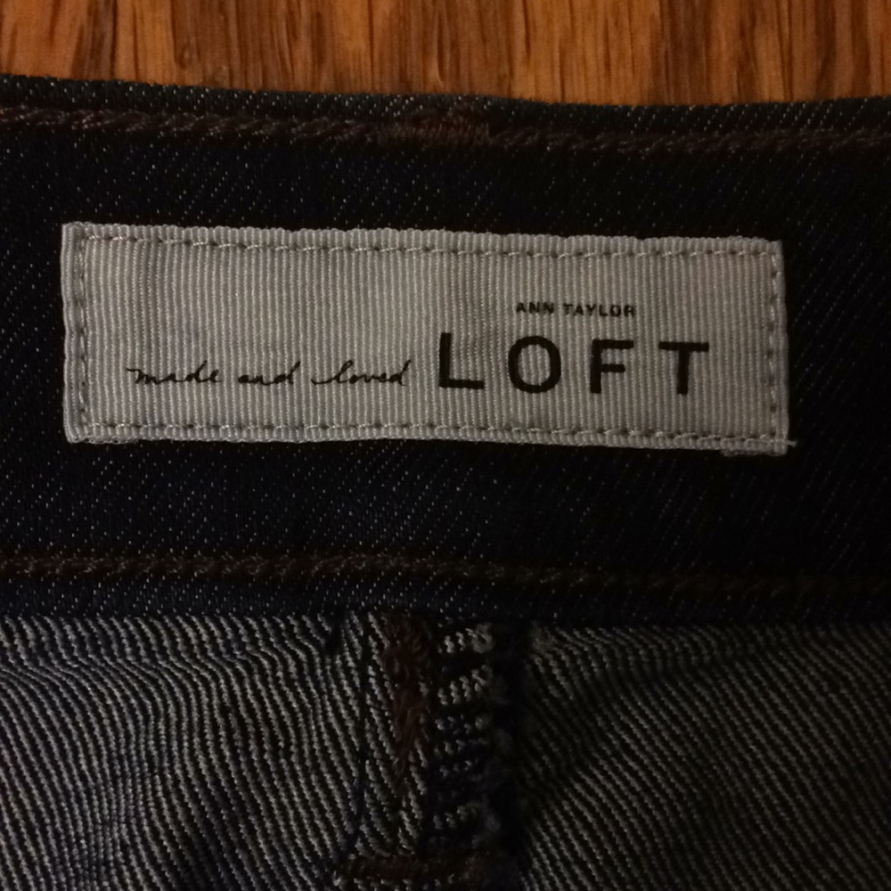 LOFT modern boot jean sz 2- NWOT - Picture 2 of 6